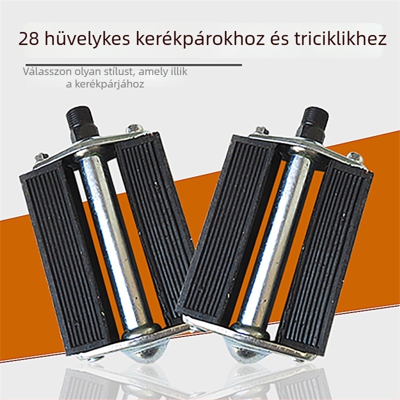 Univerzális pedálok kerékpárokhoz: összecsukható, egysebességes, fix gear és terepkerékpárokhoz