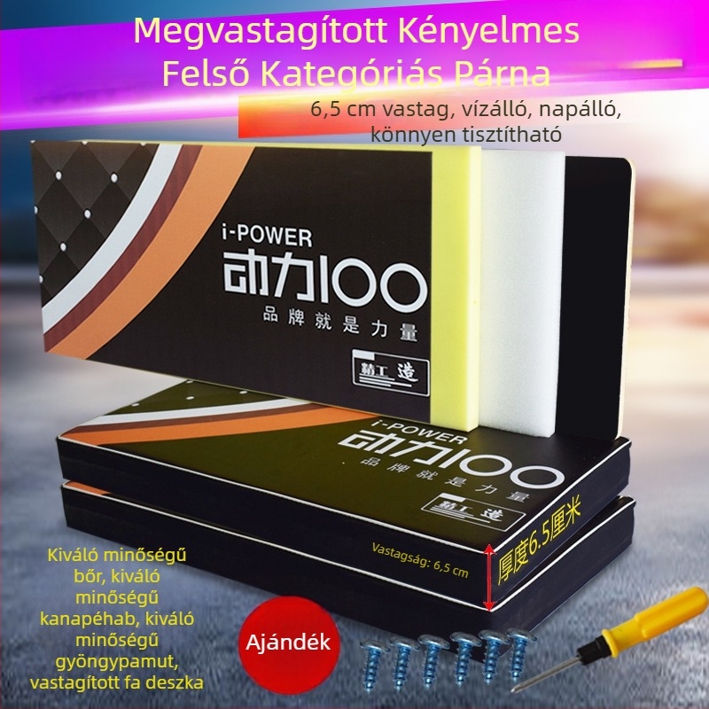 Elektromos háromkerekű ülés- és hátsó párna készlet, vízálló, UV-álló, megvastított, univerzális
