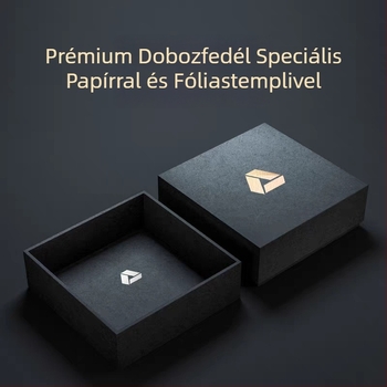 Személyre szabott ajándékdoboz fedéllel és fiókkal, felső–alsó kivitelű csomagoló doboz, kis mennyiségben elérhető