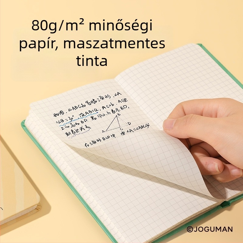 Deli Qiaoguman közös kiadású kemény kötésű zsebfüzet aranyos karikatúra mintával