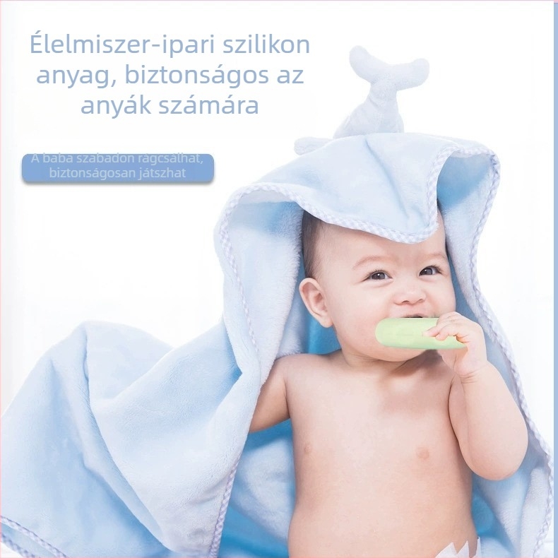 Kis méretű fánk alakú kézfogó edző szilikonból, élelmiszer-minőségű, kézfej edzéshez gyerekeknek