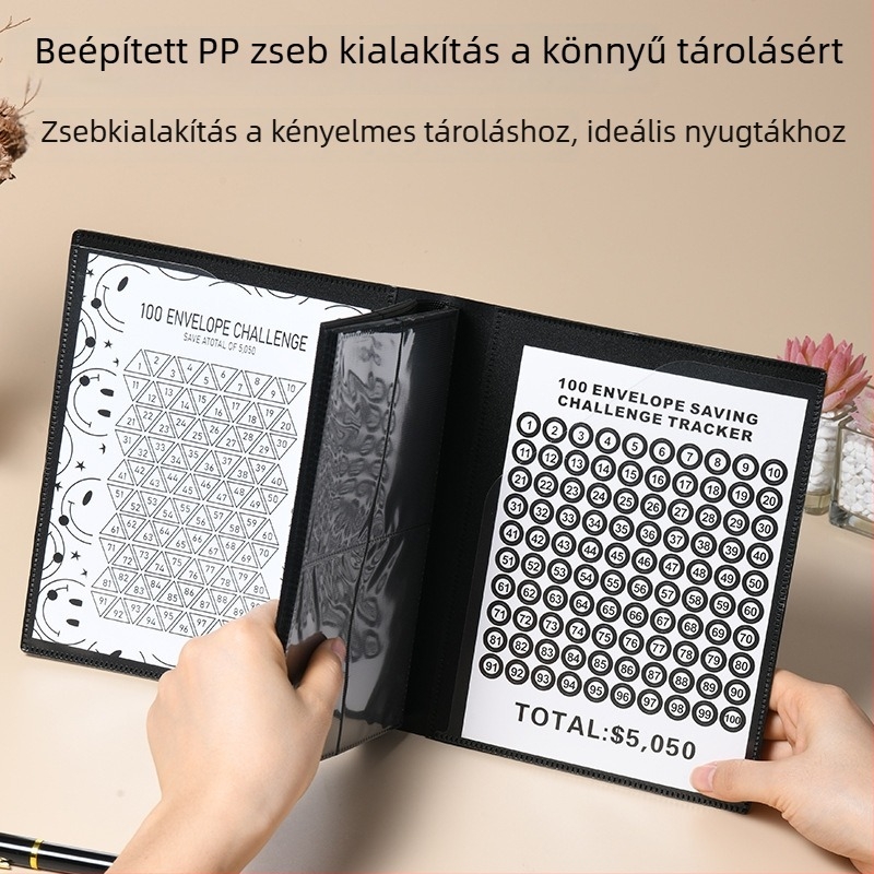 100 borítékos megtakarítás kihívás napló