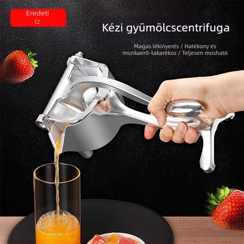 Kézi gyümölcsprés gránátalmára, citromra, narancsra és cukornádra