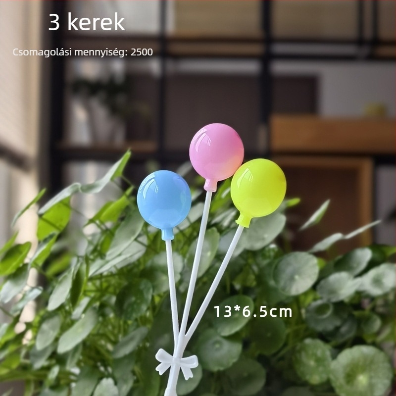 Műanyag macaron formájú, színes tortadekorációk gyerekeknek, édes sütéshez, autóba illeszthető dísz