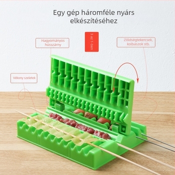Többfunkciós gyors nyárs eszköz otthoni étkezésekhez és szabadtéri grillhez