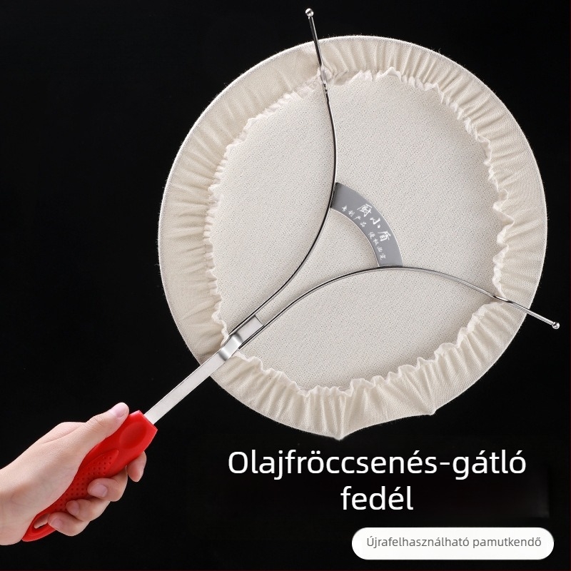 Rozsdamentes acél olajfröccsenés elleni védő gáztűzhelyhez