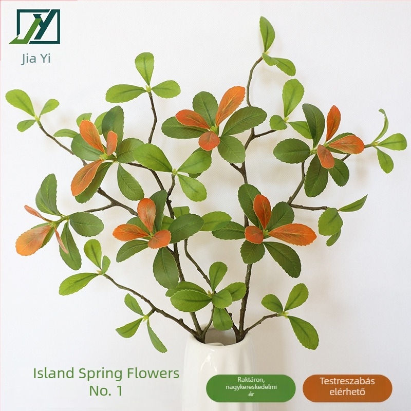 Island Spring Flower No. 1 Művirágos, függő növény sok levéllel otthoni dekorációhoz