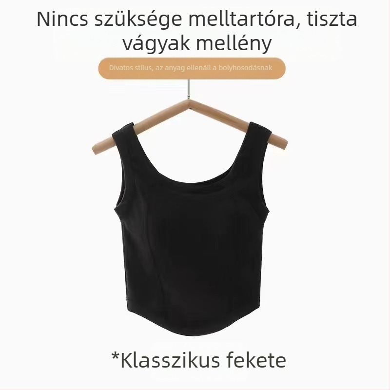 603 Varrat nélküli top széles pántokkal, sima hátsó rész, karcsúsított fazon belső és külső viselethez beépített kosarakkal