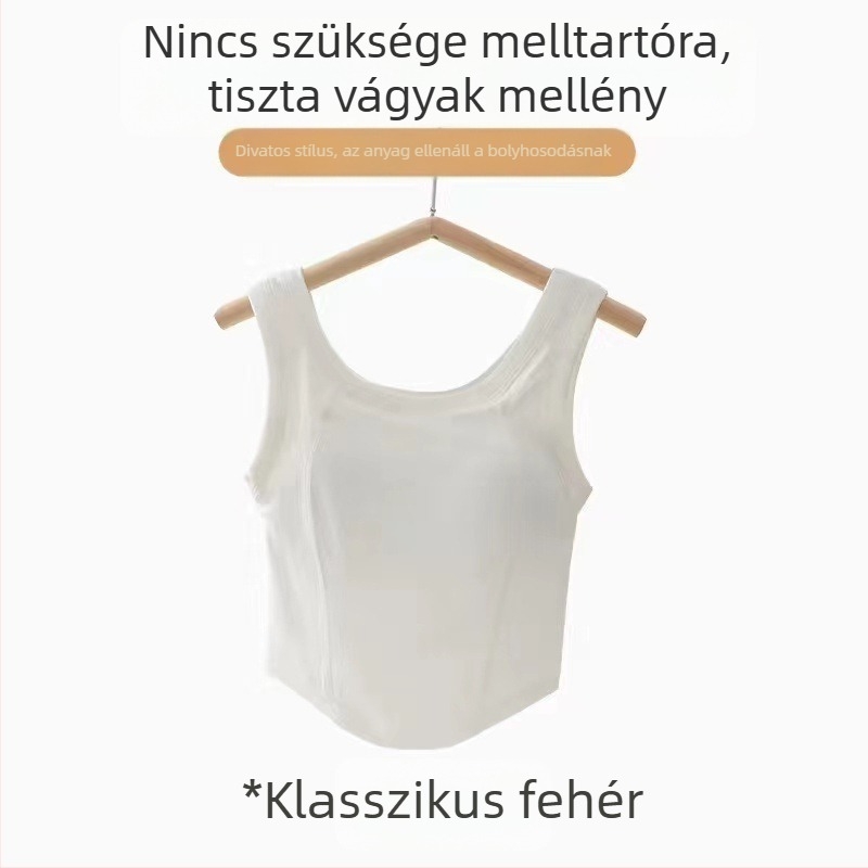 603 Varrat nélküli top széles pántokkal, sima hátsó rész, karcsúsított fazon belső és külső viselethez beépített kosarakkal