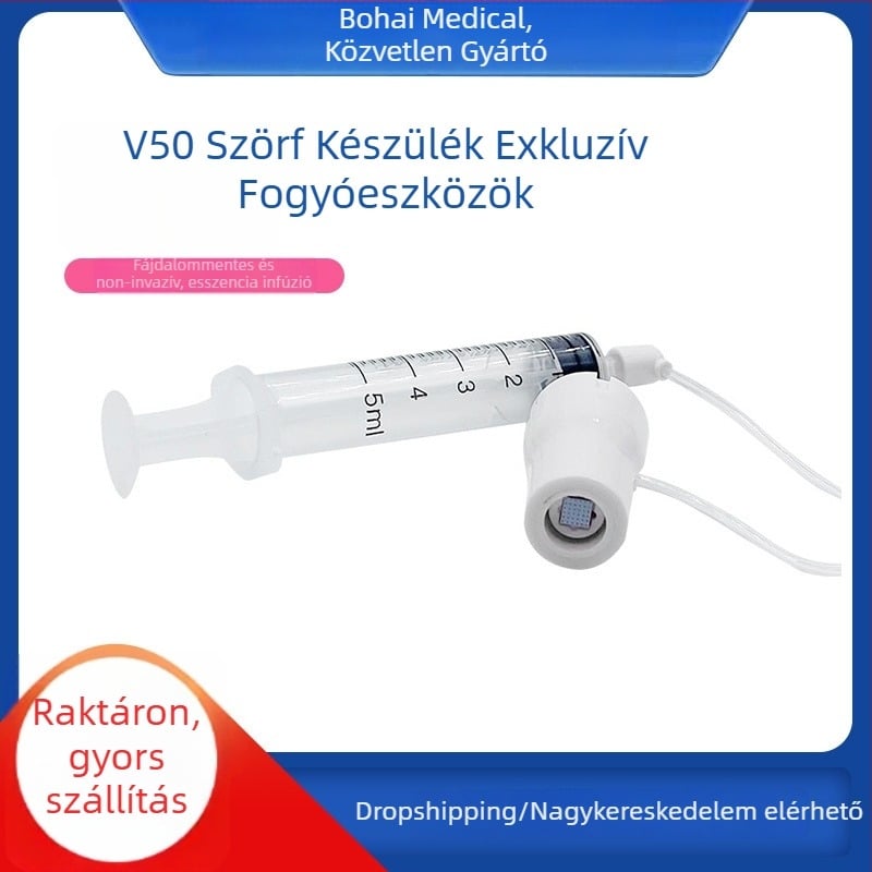 Kona Skin Tű Nélküli Nano Kristály Szonda Arcbőr Ápolásához Víz-Fény Terápiához – Fájdalommentes
