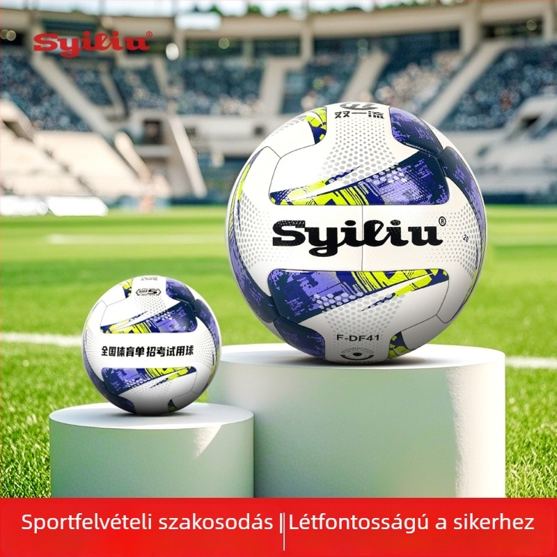 Syiliu PU futball-labda méret 5 fiataloknak és középiskolásoknak – edzés- és mérkőzéslabda