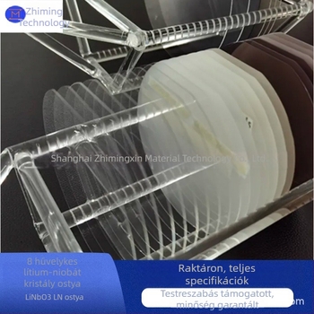 8 hüvelykes LiNbO3 wafer optikai kommunikációhoz és lézeres alkalmazásokhoz