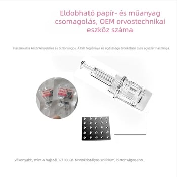 Nanokristály mikrochip és mikrotű eszköz fogyóanyagok – kerek és négyszögletes kristályok, 3D4D5D7D