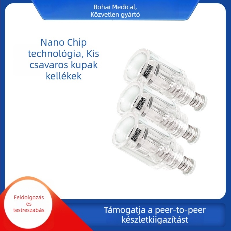 Nanokristály mikrochip és mikrotű eszköz fogyóanyagok – kerek és négyszögletes kristályok, 3D4D5D7D