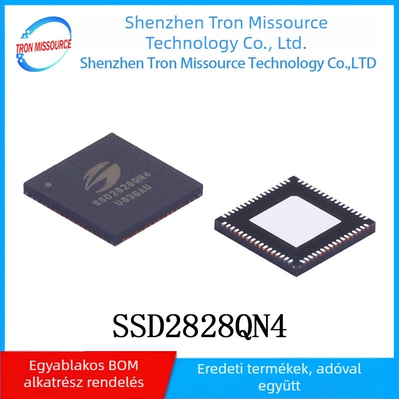 SSD2828QN4 SSD2828 Solomon Crystal Gate QFN68 csomagolású meghajtó chip