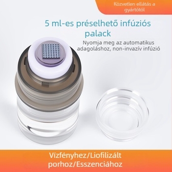 Nano mikrokristályos 6D chipes üveg a bőrápoláshoz, kiegészítők, fogyóanyagok, 5 ml kapacitás, importált