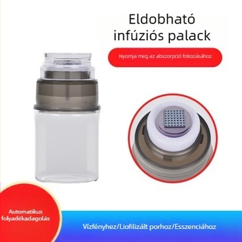 Nano mikrokristályos 6D chipes üveg a bőrápoláshoz, kiegészítők, fogyóanyagok, 5 ml kapacitás, importált
