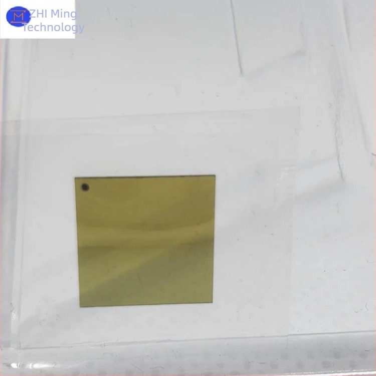SiC wafer aljzat, 10×10 mm, 3C‑N típus, 350 mm vastagság, zero minőség