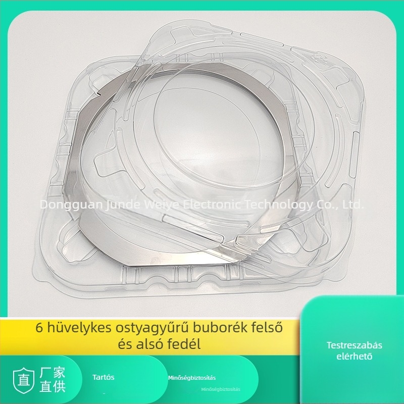 6 hüvelykes wafer blister doboz antistatikus PET kerettel