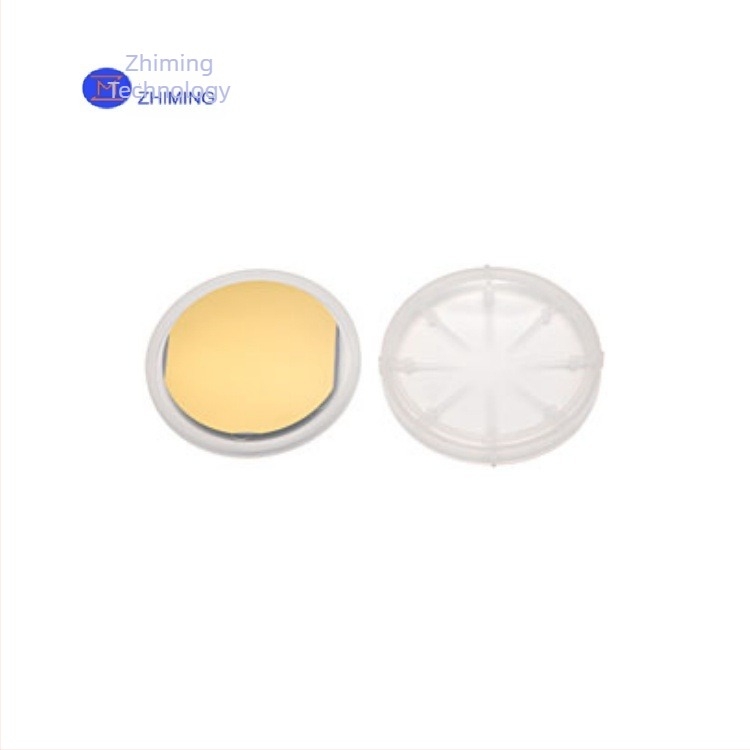 Au/Cr/Si epitaxiális wafer-substrát kiváló vezetőképességgel mikroelektronikai eszközökhöz