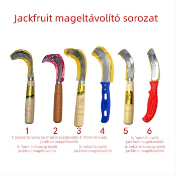 Ívelt jackfruit magkivágó kés