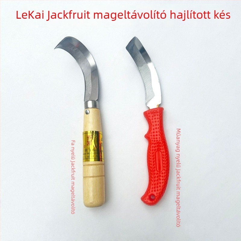 Ívelt jackfruit magkivágó kés