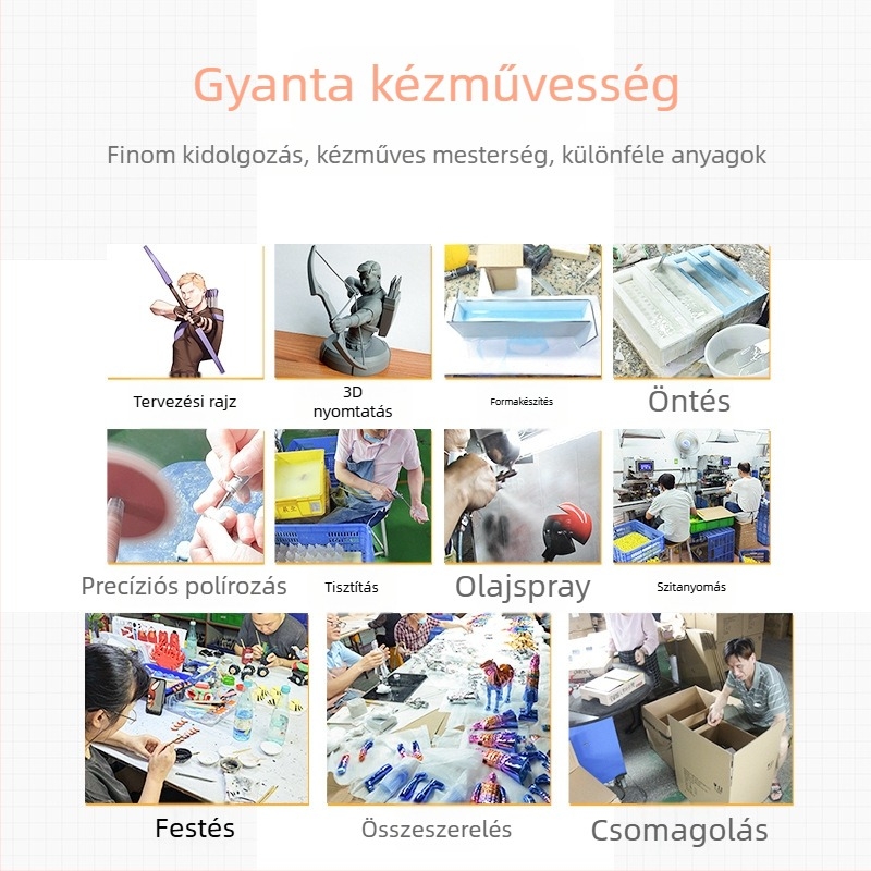 Egyedi gyanta figurka, PVC injekciós öntött baba, kézzel készített puha vinil dekoráció, rajzfilmszerű stílus