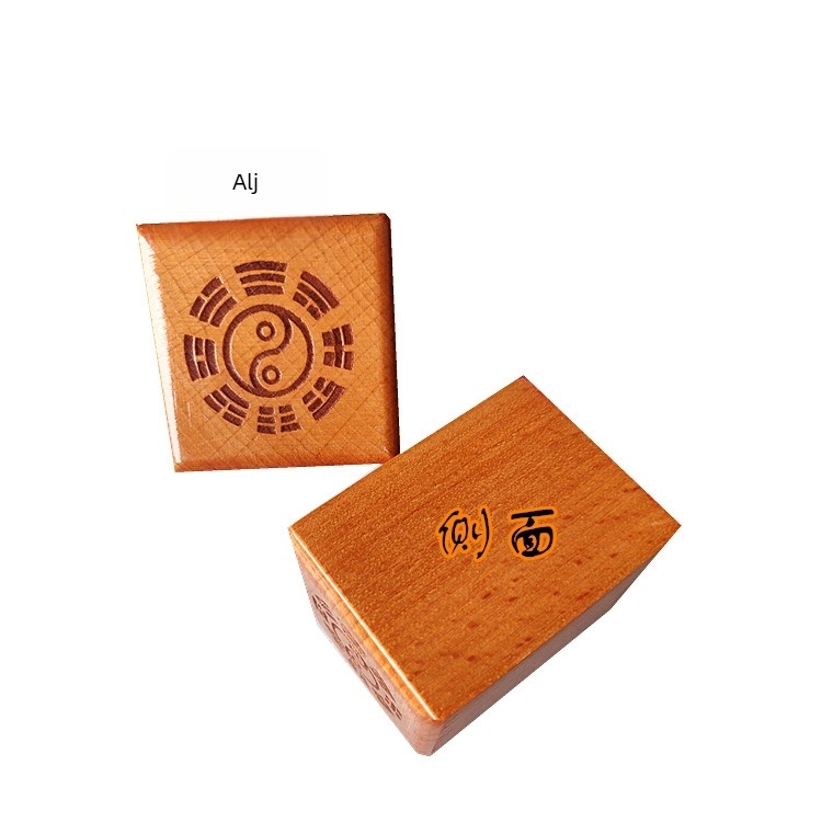Lingbao Dafa fapecsét, taoista, 5 cm, egyoldalas