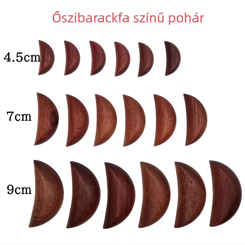 Extra nagy kos-szarv szent kupa barackfa színben, templomi használatra