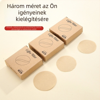 Moka kávéfőző filterpapír, kerek, 51/58, másodlagos szűrés