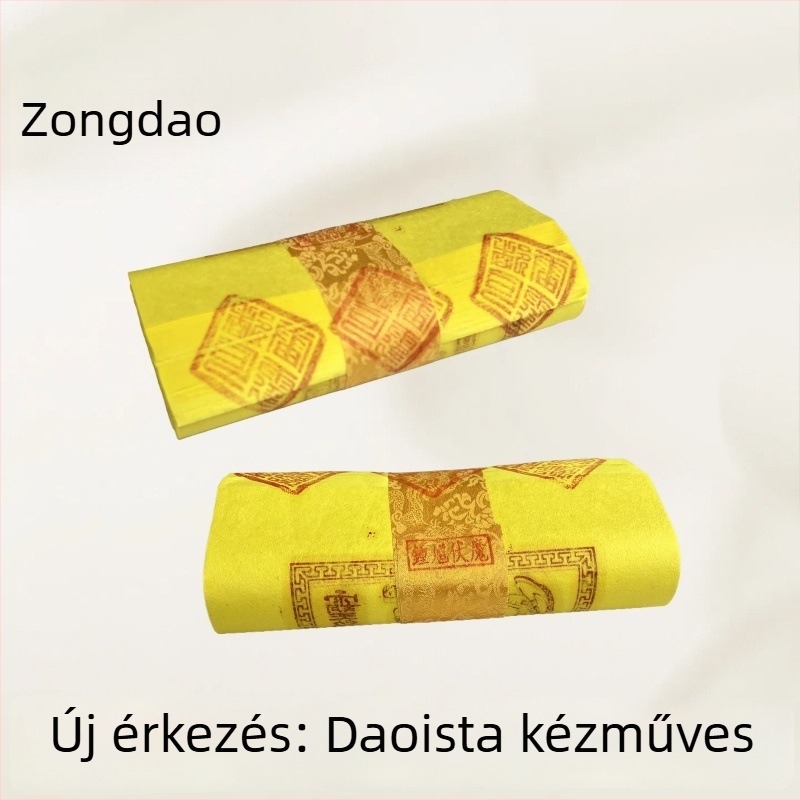 Zongkui: Kézzel készített taoista cinnabar írásnyomat Jade Császár érmével a méltányosságért – Immateriális kulturális örökség, autentikus