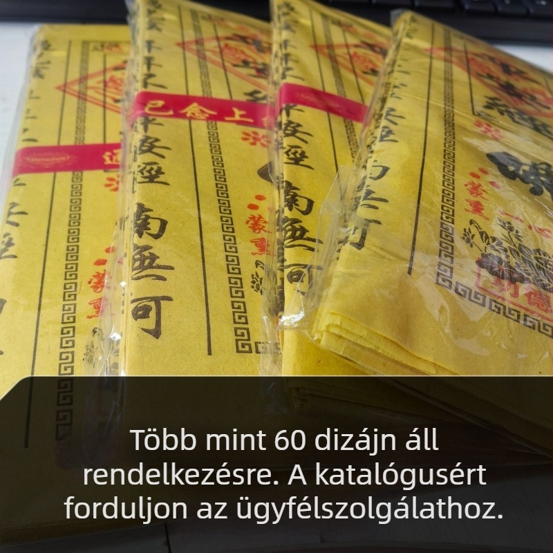 Tongtian Sutra joss papír készlet, 10 lap Heart Sutra felajánláshoz