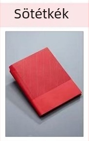 A5-ös notesz műbőr borítóval, vastag, üzleti stílusú, minimalist napló találkozókhoz