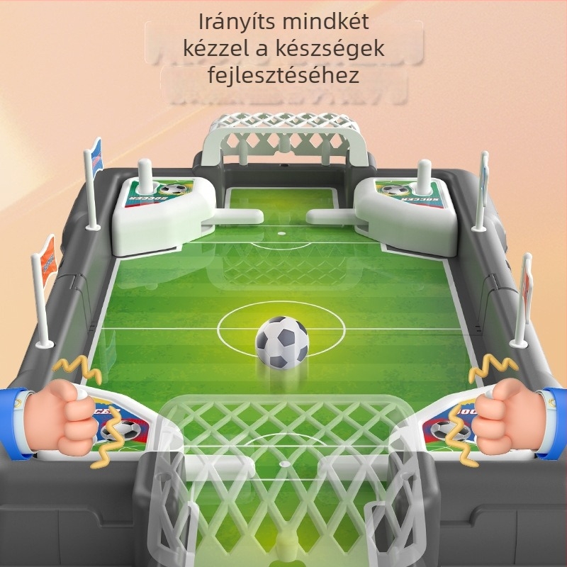 Többfunkciós asztali oktatási játék bowlinggal, katapulttal és futballal