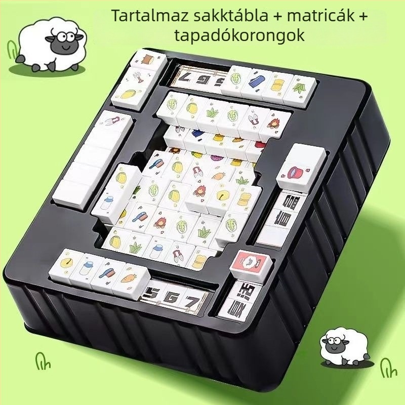 Kártya párosító játék gyerekeknek — oktató, interaktív családi asztali társasjáték
