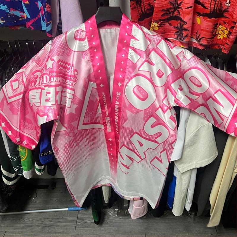 Egyedi Hanfu digitális szublimációval: rövid ujjú kimono köntös, yukata, cardigan anime rajongóknak