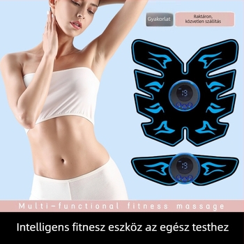 Töltő EMS hasizom tapasz – hasizom tónusfokozó edzőeszköz