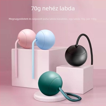 Súlyozott labda vezeték nélküli ugrókötélhez – kiegészítőkkel, nagy méretű fitneszlabda edzéshez és fogyáshoz