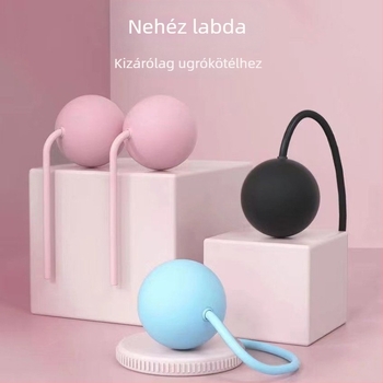 Súlyozott labda vezeték nélküli ugrókötélhez – kiegészítőkkel, nagy méretű fitneszlabda edzéshez és fogyáshoz