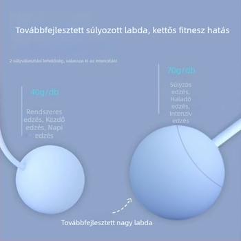 Súlyozott labda vezeték nélküli ugrókötélhez – kiegészítőkkel, nagy méretű fitneszlabda edzéshez és fogyáshoz