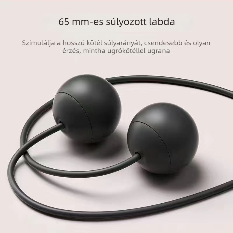 Súlyozott labda vezeték nélküli ugrókötélhez – kiegészítőkkel, nagy méretű fitneszlabda edzéshez és fogyáshoz