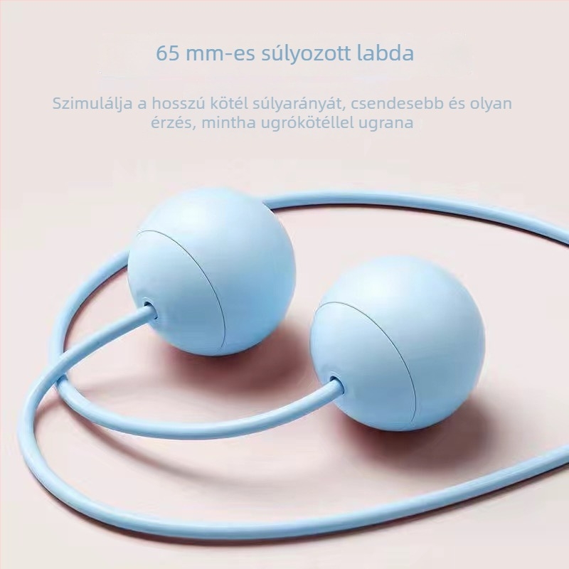 Súlyozott labda vezeték nélküli ugrókötélhez – kiegészítőkkel, nagy méretű fitneszlabda edzéshez és fogyáshoz