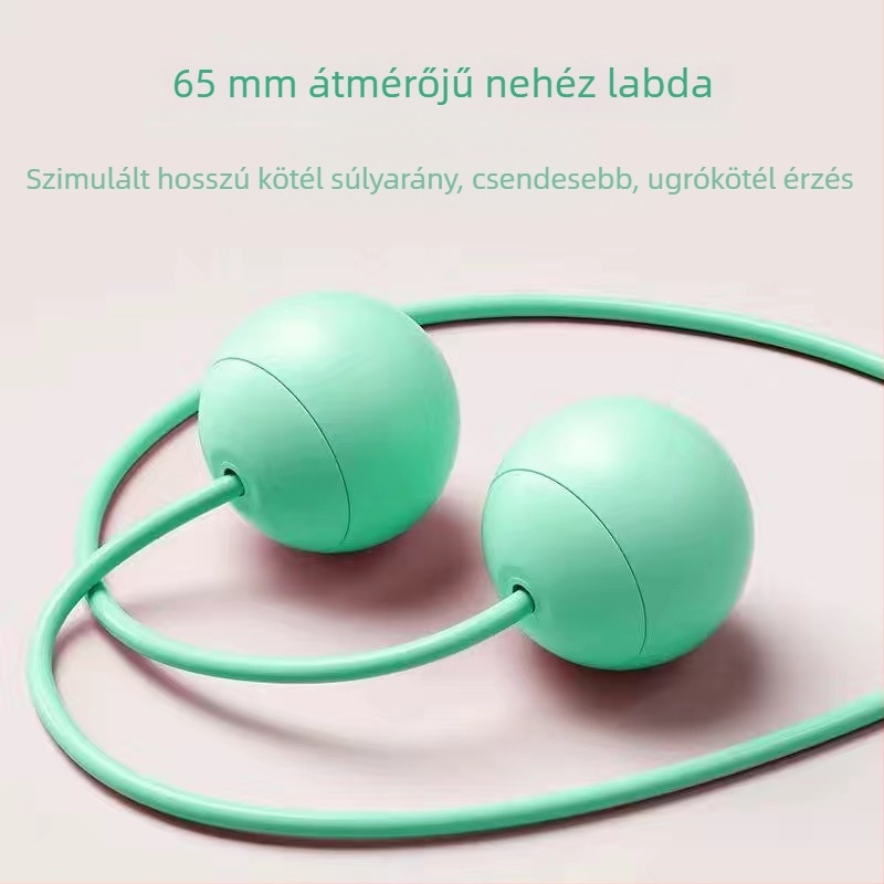 Súlyozott labda vezeték nélküli ugrókötélhez – kiegészítőkkel, nagy méretű fitneszlabda edzéshez és fogyáshoz