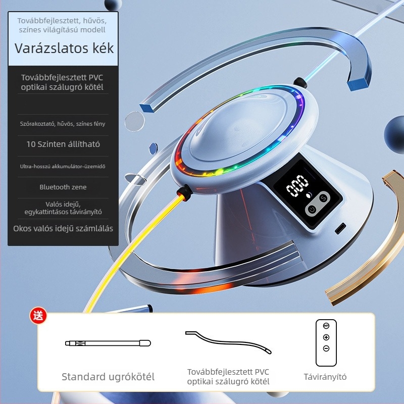Sanjin Bluetooth okos ugrókötél-gép otthonra – elektromos számlálóval