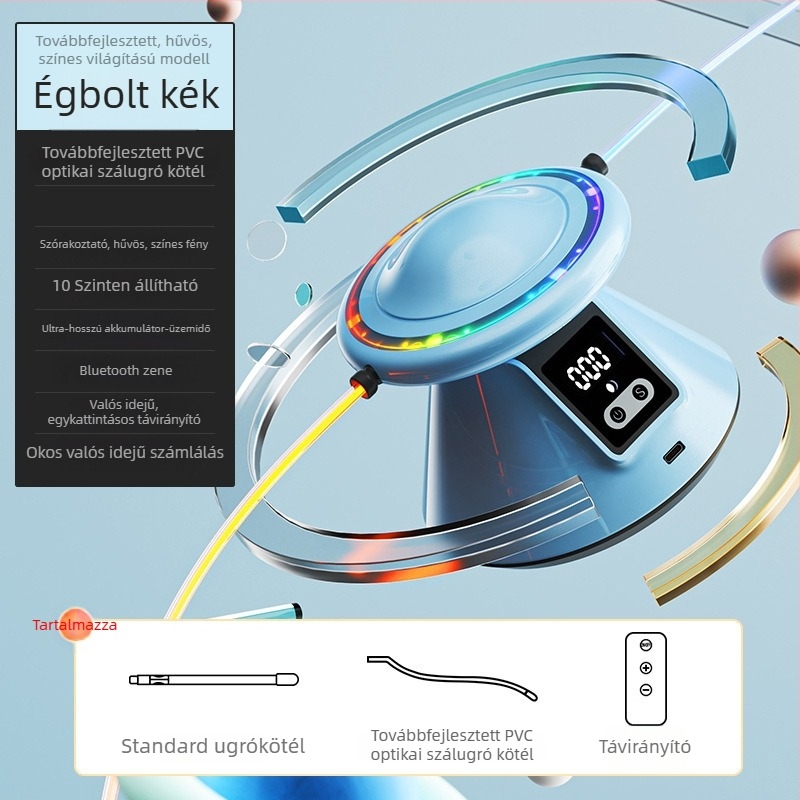 Sanjin Bluetooth okos ugrókötél-gép otthonra – elektromos számlálóval