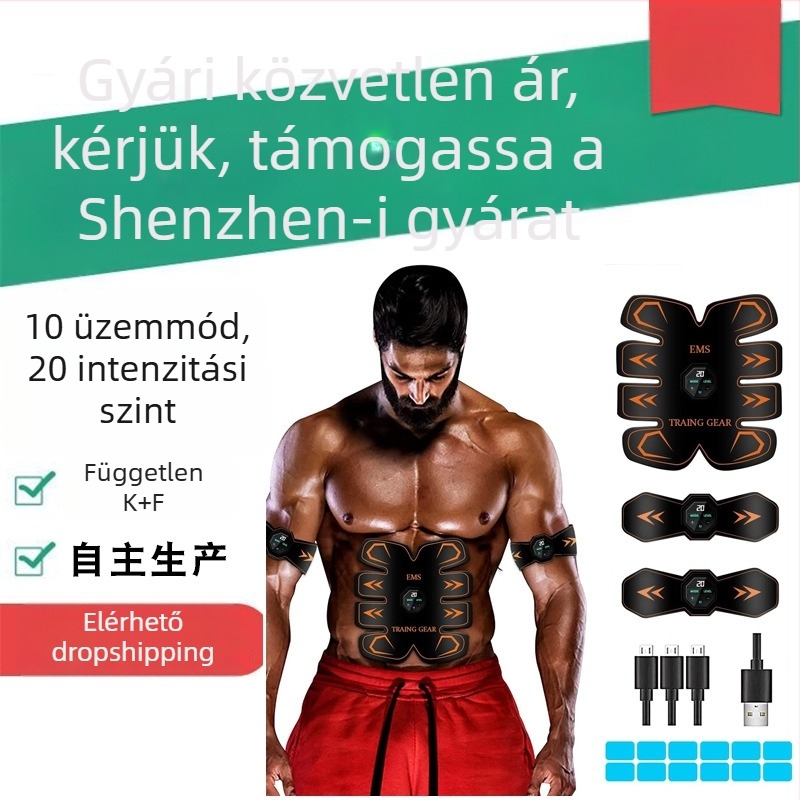 Intelligens hasizom-edző eszköz