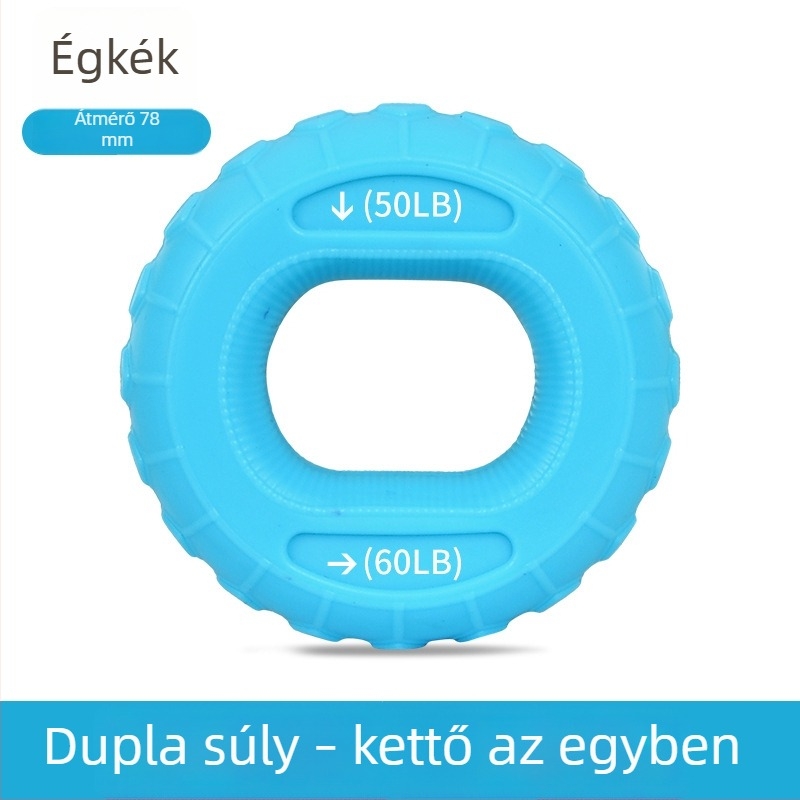 Szilikon fogógyűrűk kéz- és karerőnléti edzéshez és kézrehabilitációhoz