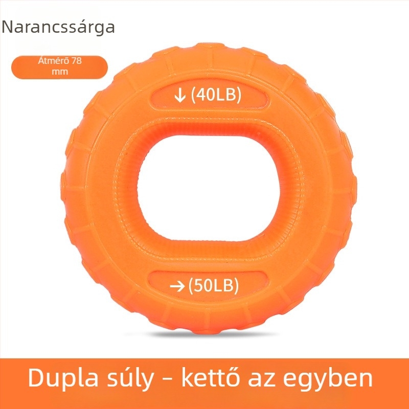 Szilikon fogógyűrűk kéz- és karerőnléti edzéshez és kézrehabilitációhoz