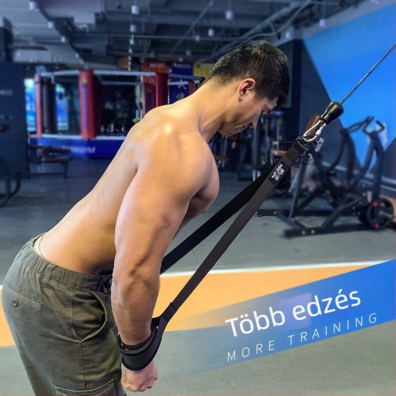 Kábelrendszer bicepsz- és tricepsz-edzéshez – kiegészítő a fitneszterembe