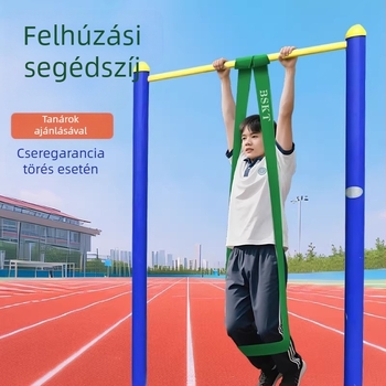 Húzódzkodás-segítő öv ellenállás-szalaggal és húzókötéllel – edzőöv tiniknek és felnőtteknek